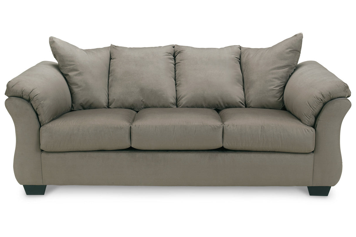 Darcy Cobblestone Sofa, Loveseat, Chair and Ottoman from Ashley - Luna Furniture