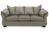 Darcy Cobblestone Sofa, Loveseat, Chair and Ottoman from Ashley - Luna Furniture