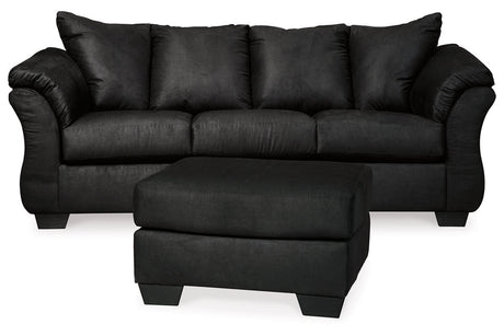 Darcy Sofa and Ottoman from Ashley - Luna Furniture