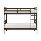 Darden Dark Brown Twin/Twin Bunk Bed from Homelegance - Luna Furniture