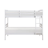 Darden White Twin/Twin Bunk Bed from Homelegance - Luna Furniture