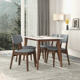 Dark Grey Fabric Solid Back Side Chair (Set Of 2) from Ashcroft Furniture - Luna Furniture