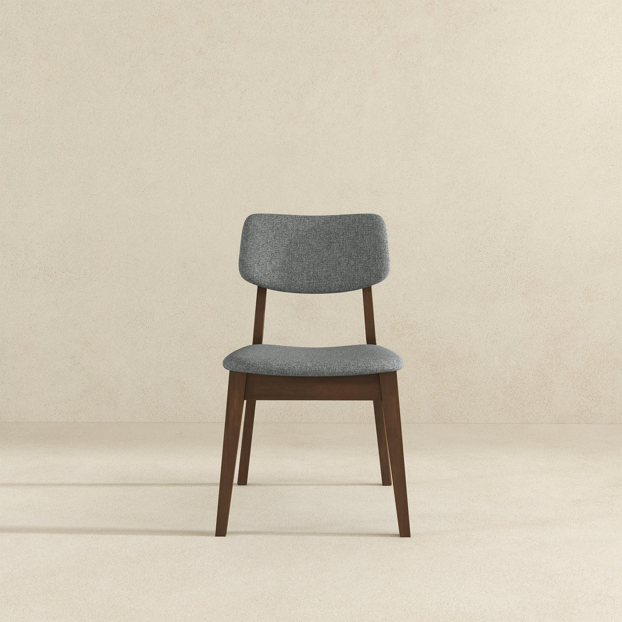 Dark Grey Fabric Solid Back Side Chair (Set Of 2) from Ashcroft Furniture - Luna Furniture