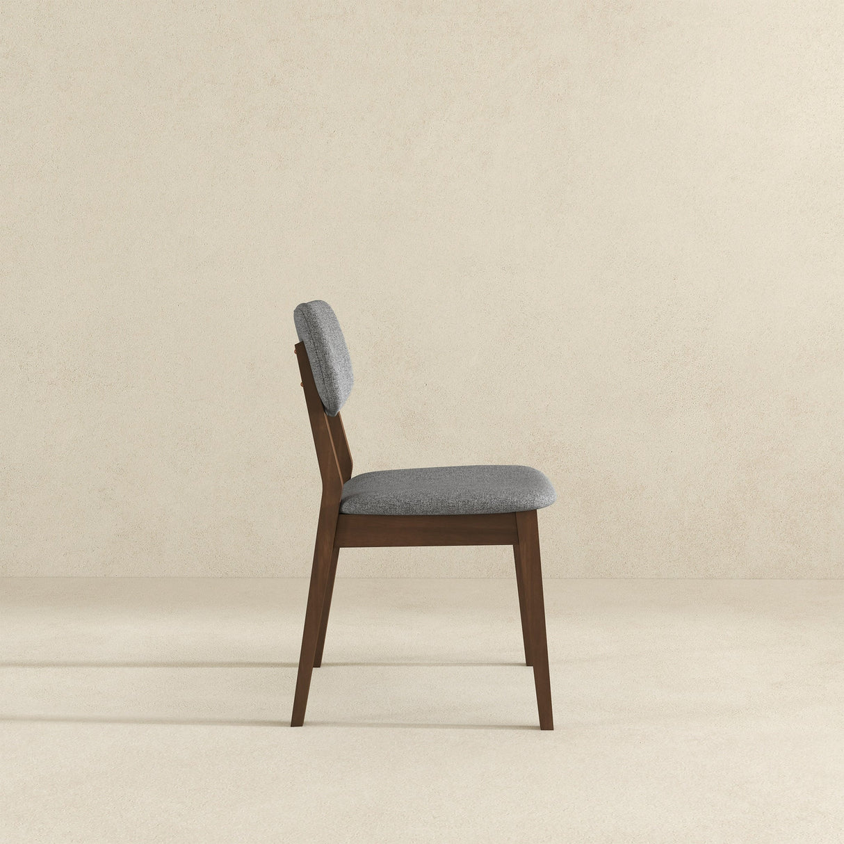Dark Grey Fabric Solid Back Side Chair (Set Of 2) from Ashcroft Furniture - Luna Furniture