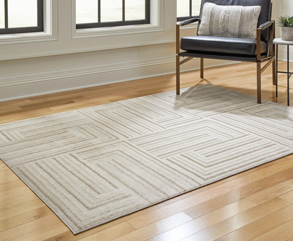 Darmondard Cream/Taupe Large Rug
