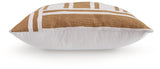 Darrman Ochre/Ivory Pillow (Set of 4) from Ashley - Luna Furniture