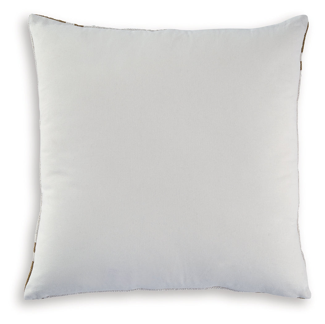 Darrman Ochre/Ivory Pillow (Set of 4) from Ashley - Luna Furniture