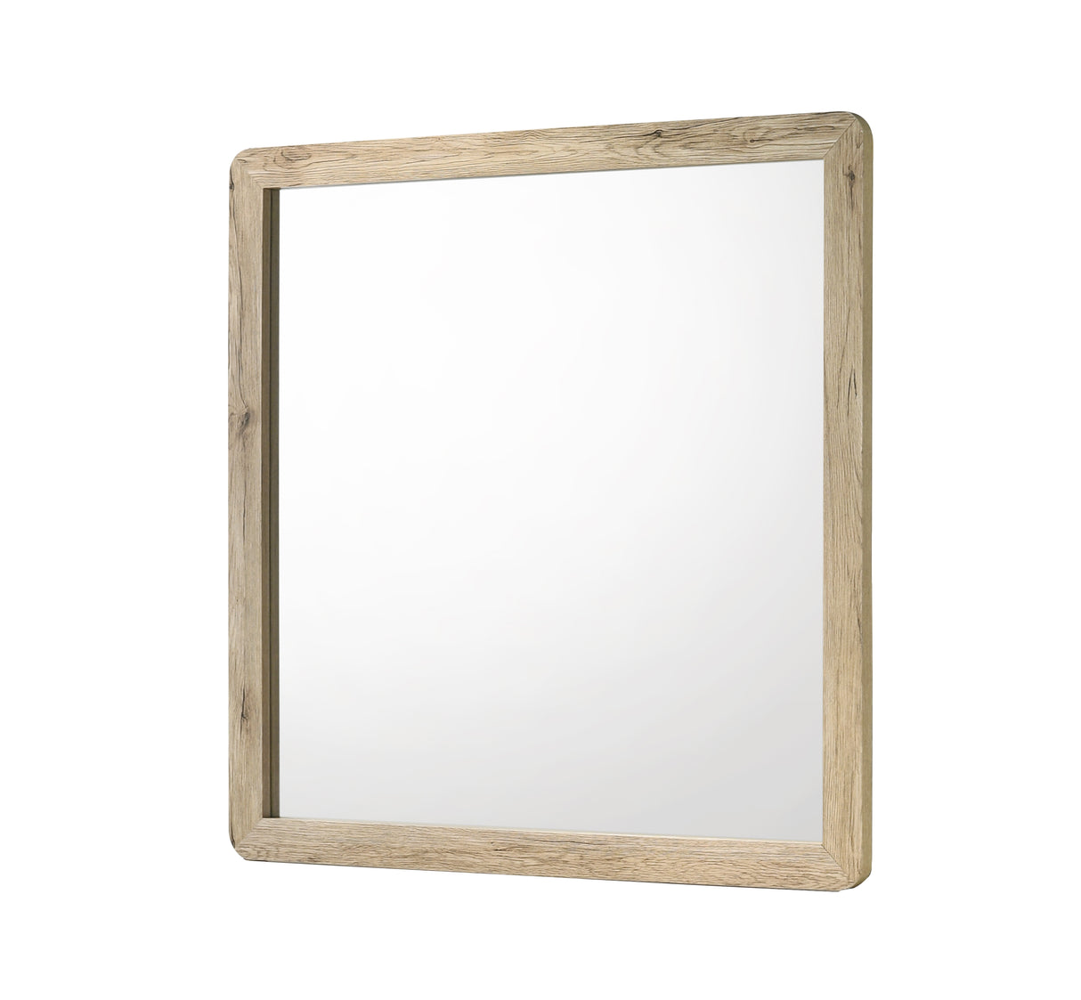 Dawson Light Wood Bedroom Mirror (Mirror Only) from Crown Mark - Luna Furniture