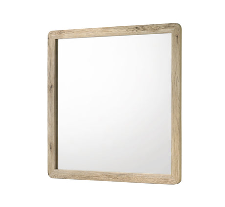 Dawson Light Wood Bedroom Mirror (Mirror Only) from Crown Mark - Luna Furniture