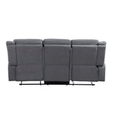 Dean Gray Double Reclining Living Room Set from Homelegance - Luna Furniture