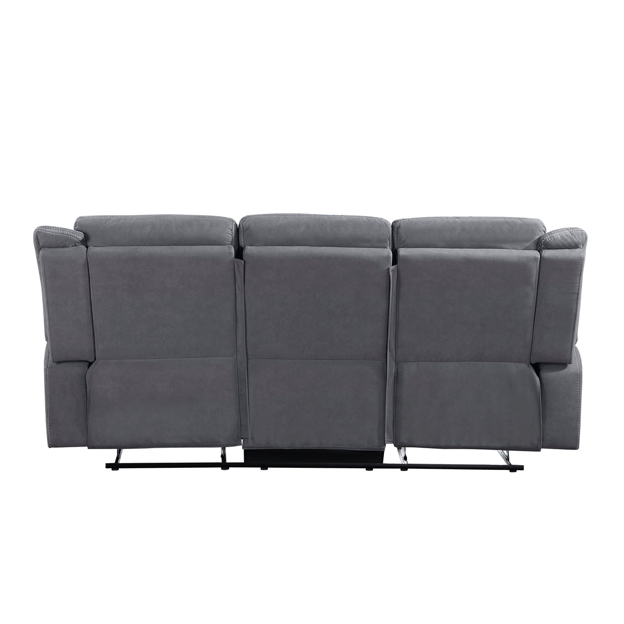 Dean Gray Double Reclining Sofa from Homelegance - Luna Furniture
