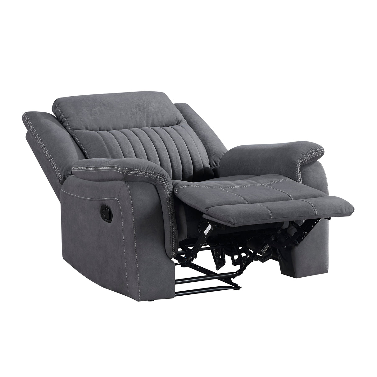 Dean Gray Double Reclining Living Room Set from Homelegance - Luna Furniture