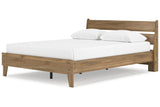 Deanlow Honey Queen Platform Bed from Ashley - Luna Furniture