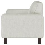 Deerhurst Beige Upholstered Tufted Track Arm Loveseat from Coaster - Luna Furniture