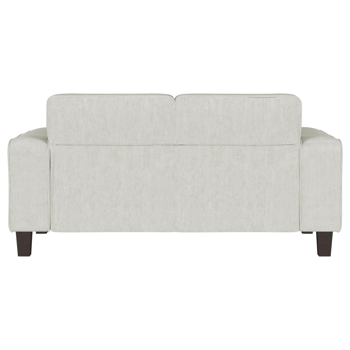 Deerhurst Beige Upholstered Tufted Track Arm Loveseat from Coaster - Luna Furniture
