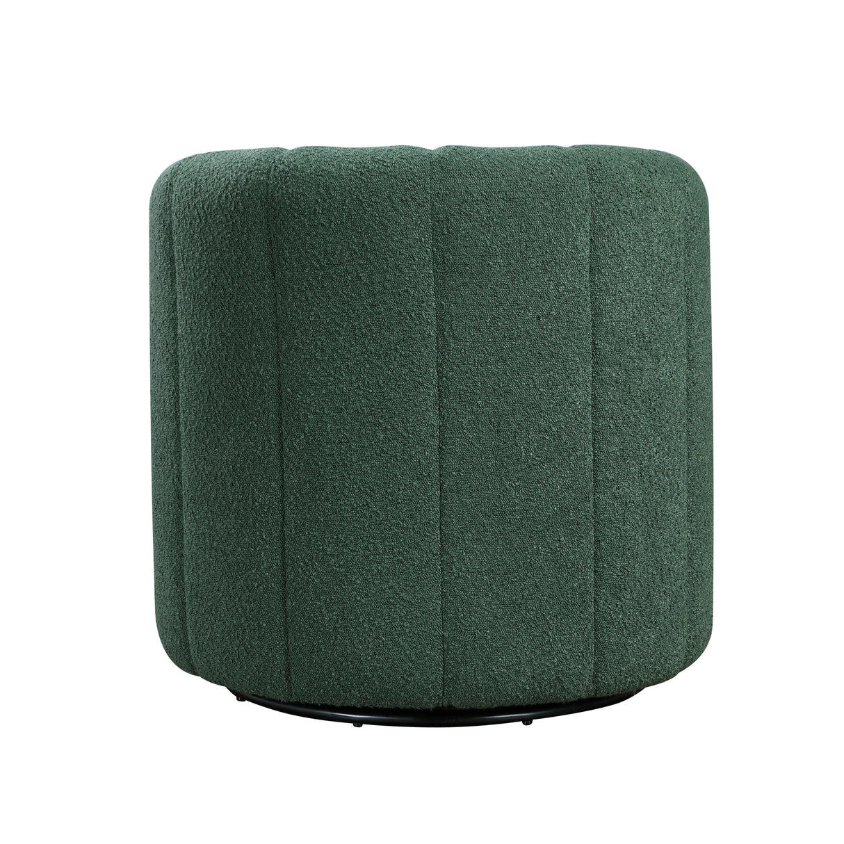 Delaney Green Boucle Swivel Chair with Ottoman from Homelegance - Luna Furniture
