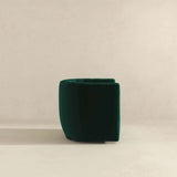 Delaney Green Velvet Swivel Chair from Ashcroft Furniture - Luna Furniture