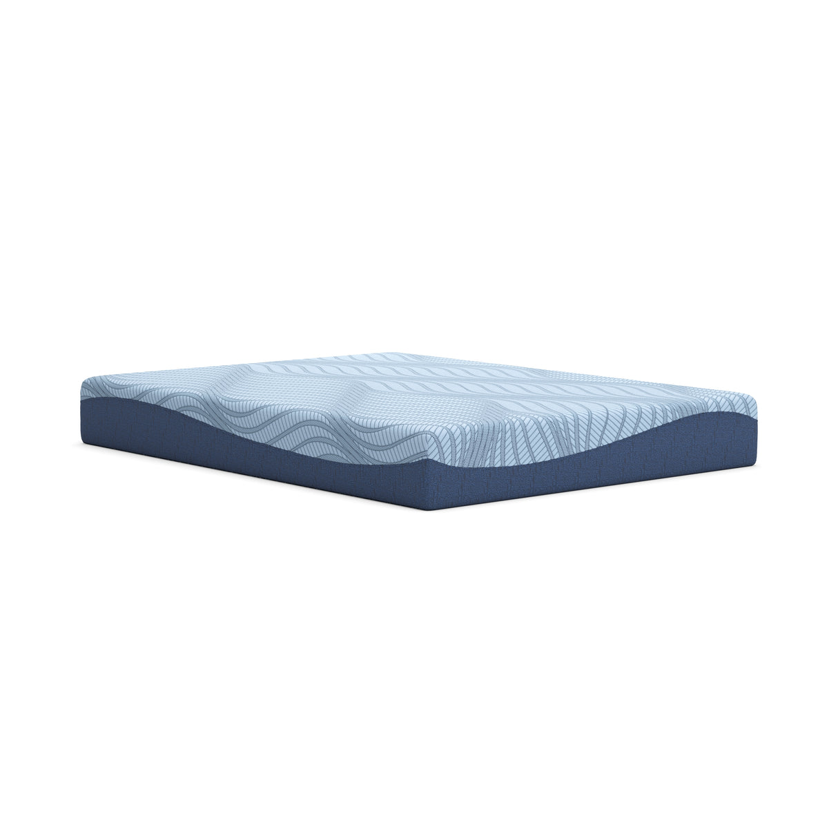 Dellyn 10 Memory Foam White Queen Mattress from Ashley Furniture - Luna Furniture