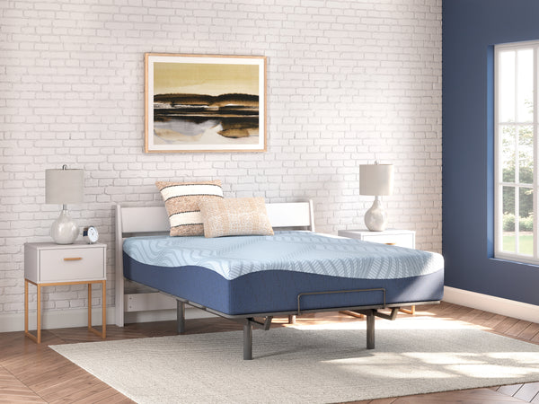Dellyn 12 Memory Foam White California King Mattress