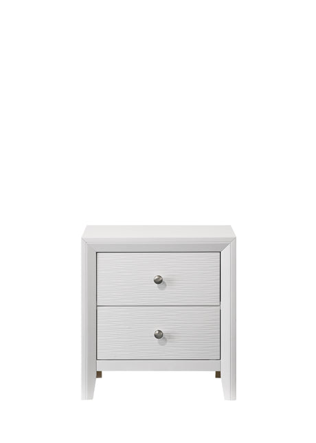 Denker White Panel Youth Bedroom Set from Crown Mark - Luna Furniture
