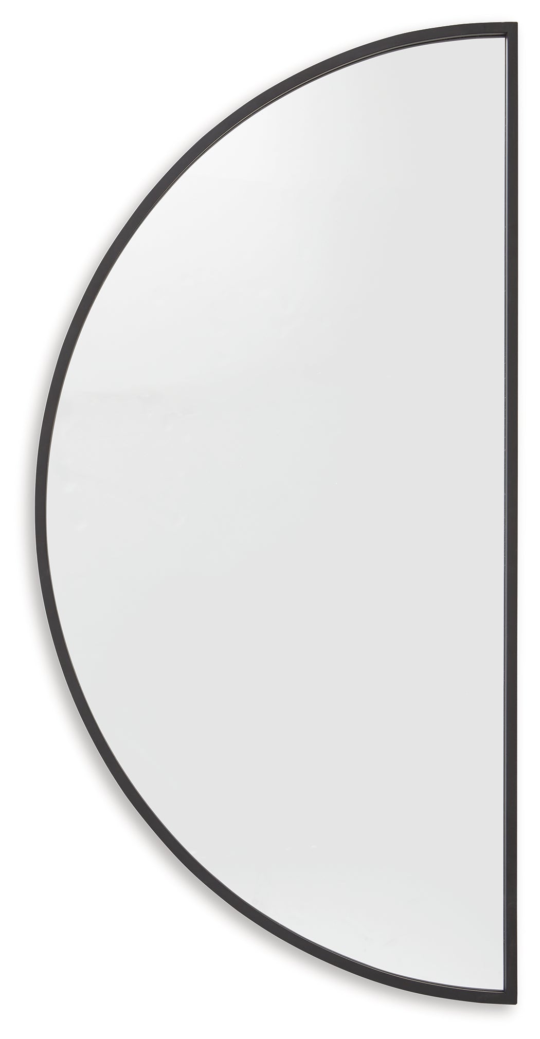 Denlow Black Accent Mirror from Ashley - Luna Furniture