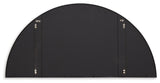 Denlow Black Accent Mirror from Ashley - Luna Furniture