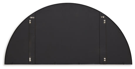 Denlow Black Accent Mirror from Ashley - Luna Furniture