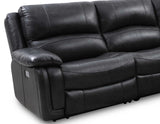 Denver LAF Dual-Power Recliner, Charcoal from Steve Silver - Luna Furniture