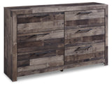 Derekson King Storage Bed, Dresser and Chest from Ashley - Luna Furniture