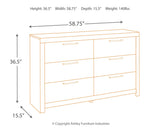 Derekson Multi Gray Queen Panel Storage Bed, Dresser and 2 Nightstand from Ashley - Luna Furniture