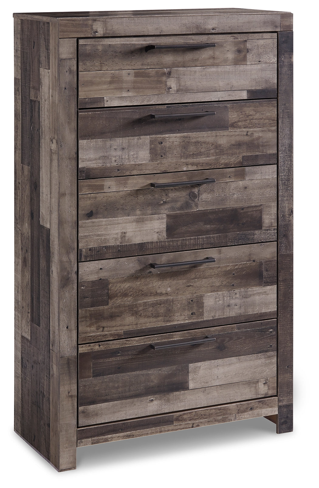 Derekson Multi Gray Queen Storage Bed and 2 Chests from Ashley - Luna Furniture
