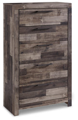 Derekson Multi Gray Queen Storage Bed and 2 Chests from Ashley - Luna Furniture