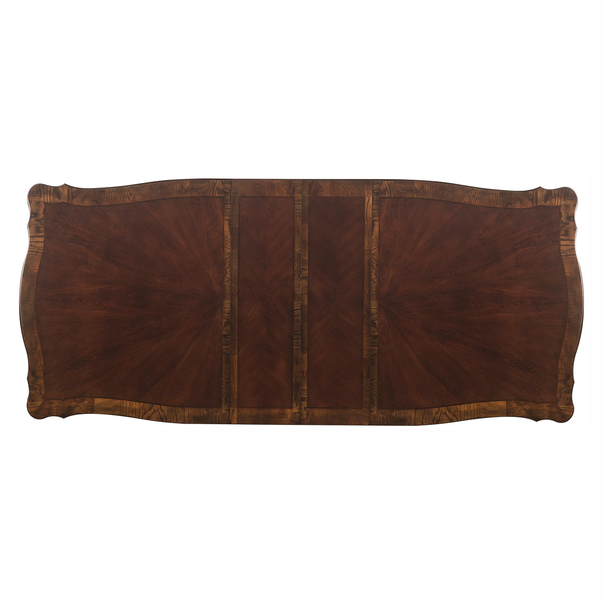 Deryn Park Cherry 7-Piece 114" Extendable Dining Room Set from Homelegance - Luna Furniture