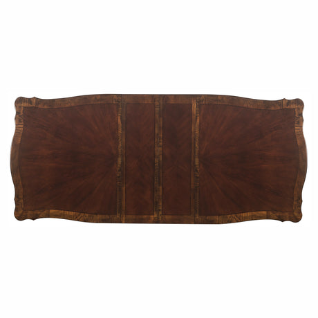 Deryn Park Cherry 7-Piece 114" Extendable Dining Room Set from Homelegance - Luna Furniture