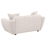 Destino Greige 3-Piece Chenille Splayed Arm Living Room Set from Coaster - Luna Furniture