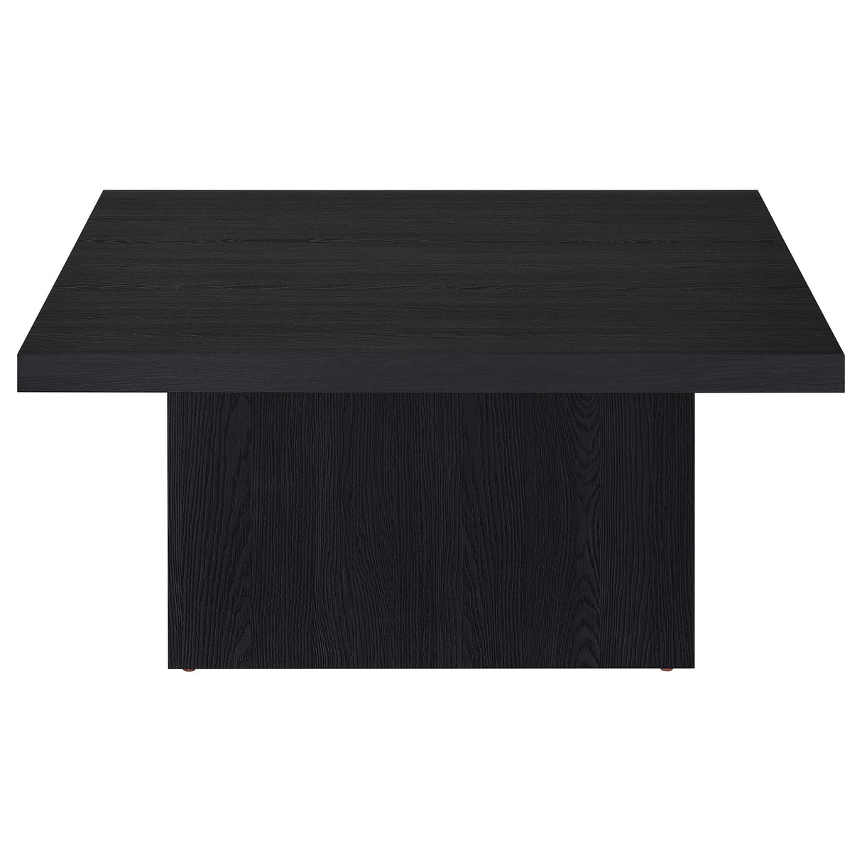 Devar Black 3-Piece Square Cocktail Coffee End Table Set from Coaster - Luna Furniture
