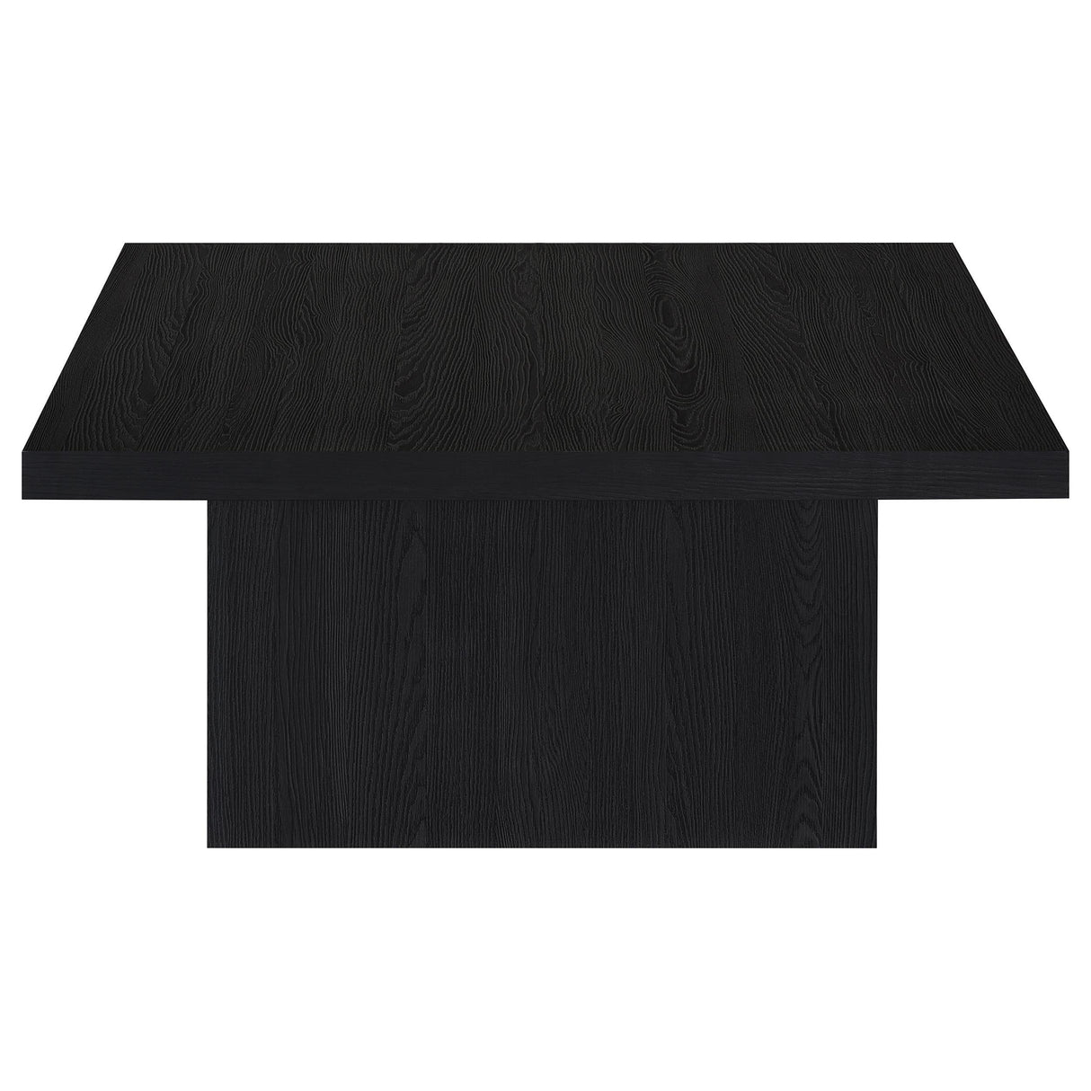 Devar Black 3-Piece Square Cocktail Coffee End Table Set from Coaster - Luna Furniture