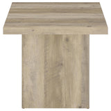 Devar Distressed Pine 3-Piece Square Coffee End Table Set from Coaster - Luna Furniture