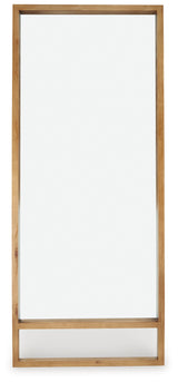 Devford Brown Floor Mirror from Ashley - Luna Furniture