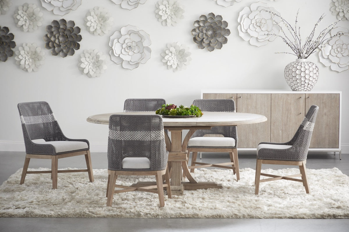 Devon 54" Round Extension Dining Table from Essentials For Living - Luna Furniture