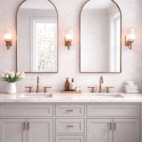 Dewdrop Wall Lamp - Bronze and Clear from Ashcroft Furniture - Luna Furniture