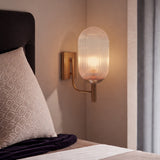 Dewdrop Wall Lamp - Bronze and Clear from Ashcroft Furniture - Luna Furniture