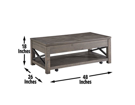 Dexter 3-Piece Lift-Top Set(Lift-Top Cocktail & 2 End Tables) from Steve Silver - Luna Furniture