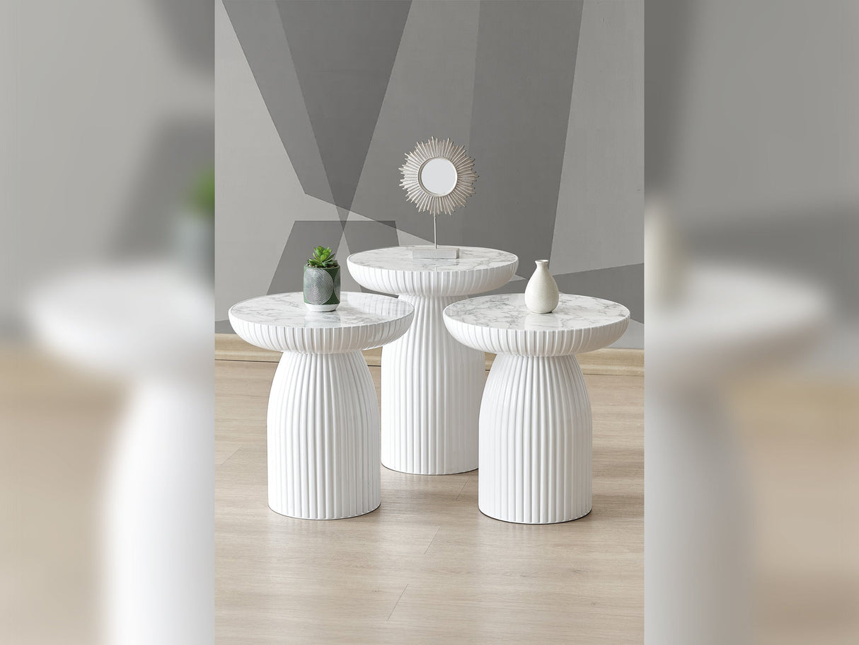 Diamond Coffee Table in Black from Furnia - Luna Furniture