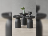 Diamond Coffee Table in Black from Furnia - Luna Furniture