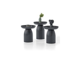 Diamond Coffee Table in Black from Furnia - Luna Furniture