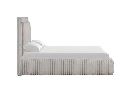 Diana Gray King Platform Bed from Happy Homes - Luna Furniture