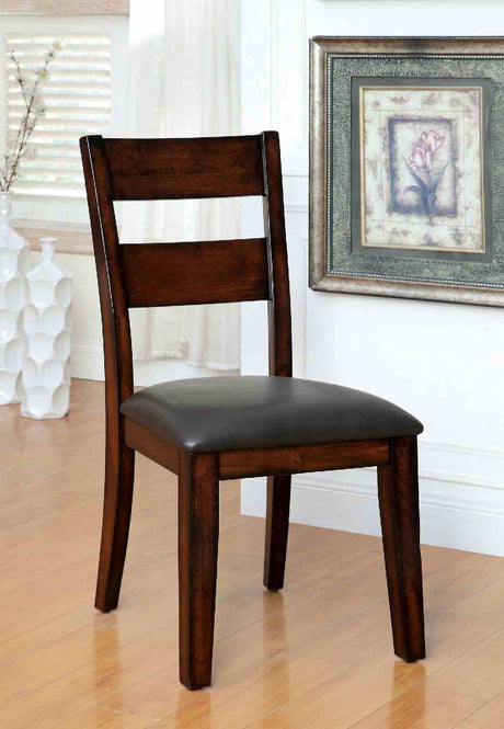 Dickinson Dark Cherry 9-Piece Dining Room Set from Furniture of America - Luna Furniture
