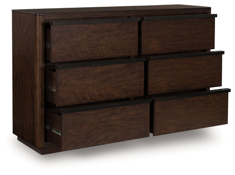 Dilenno Dark Brown Dresser from Ashley - Luna Furniture