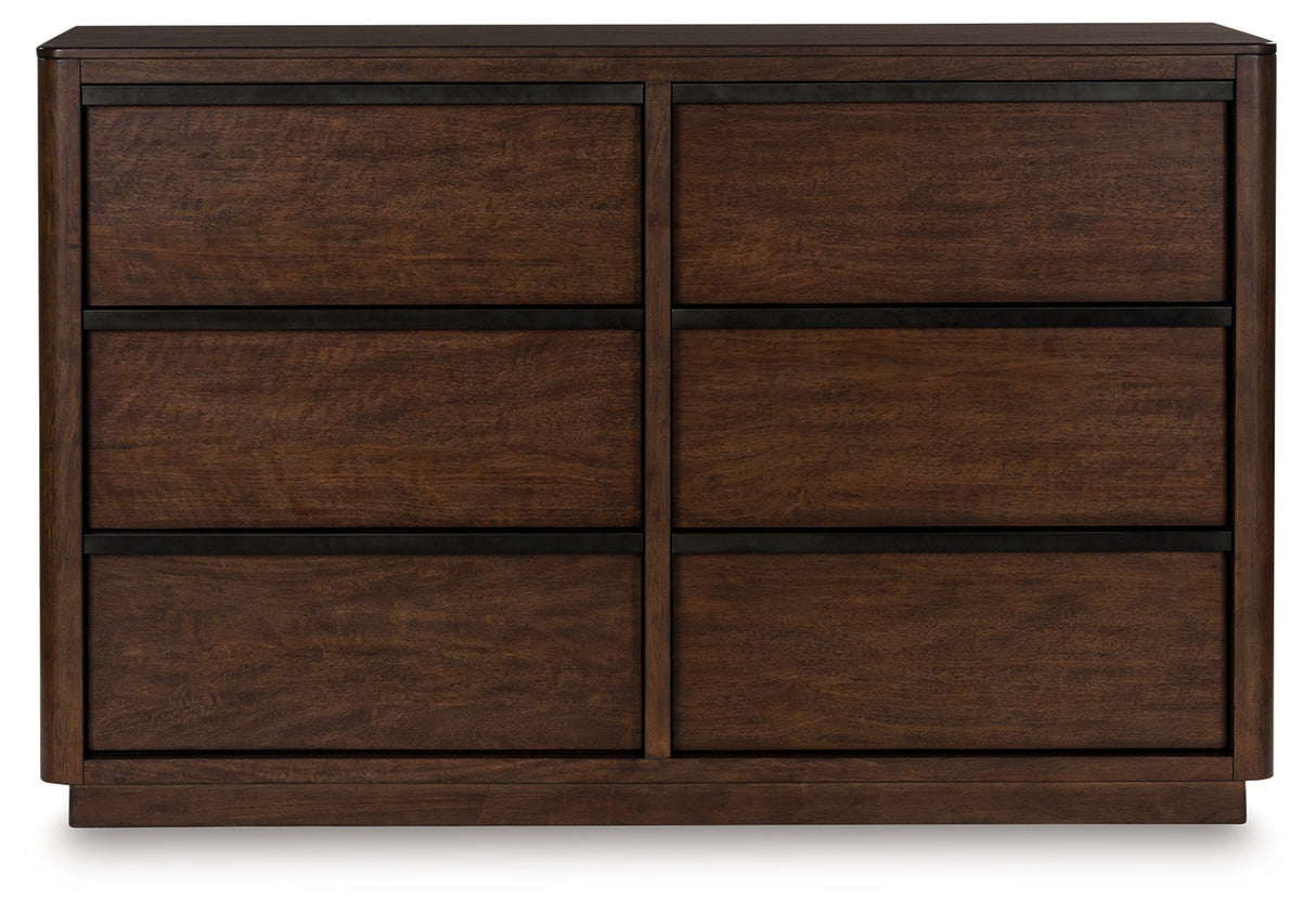 Dilenno Dark Brown Dresser from Ashley - Luna Furniture